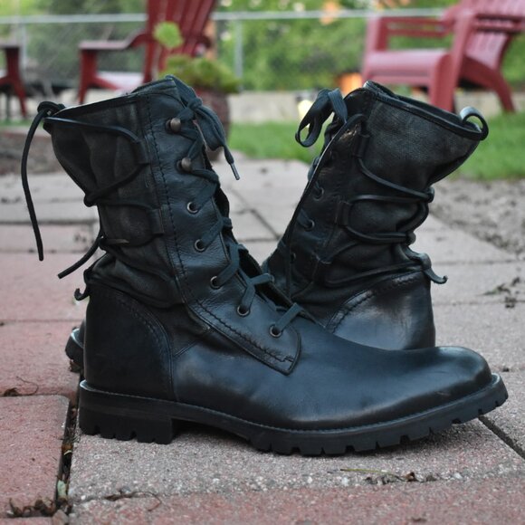 John Varvatos Handmade Leather Boots
